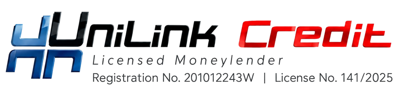 Unilink Credit logo showing licensed money lender in Singapore